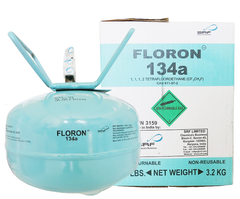 Gas Lạnh R134A Floron Bình 3.2 Kg Chính Hãng