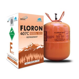 Gas Lạnh R407C Floron Ấn Độ Bình 11.3 Kg Chính Hãng