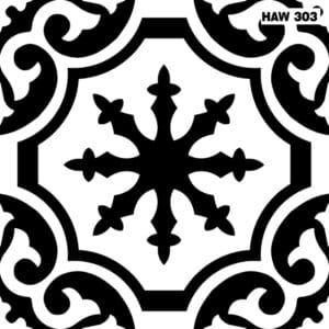 Gạch Ceramic lát nền loại 300x300 (cm) xương trắng Mã số: HAW303