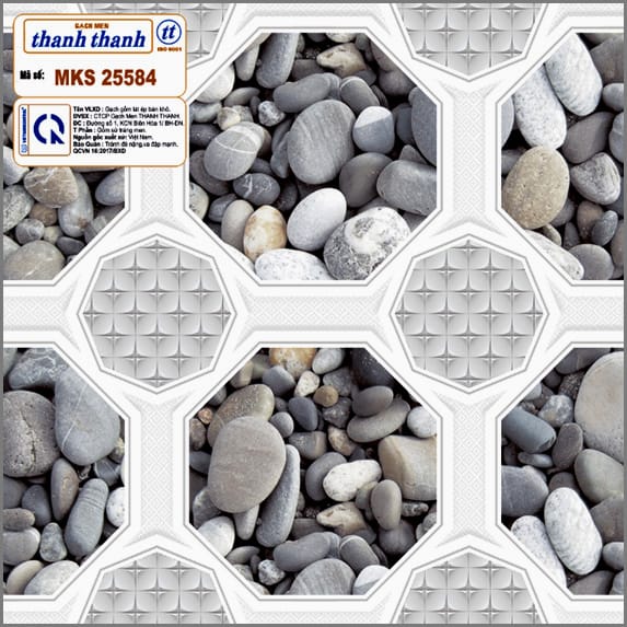 Gạch Ceramic lát nền loại 25x25 (cm) Mã số: MKS25584